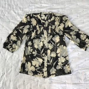 Banana Republic Women’s sheer button down